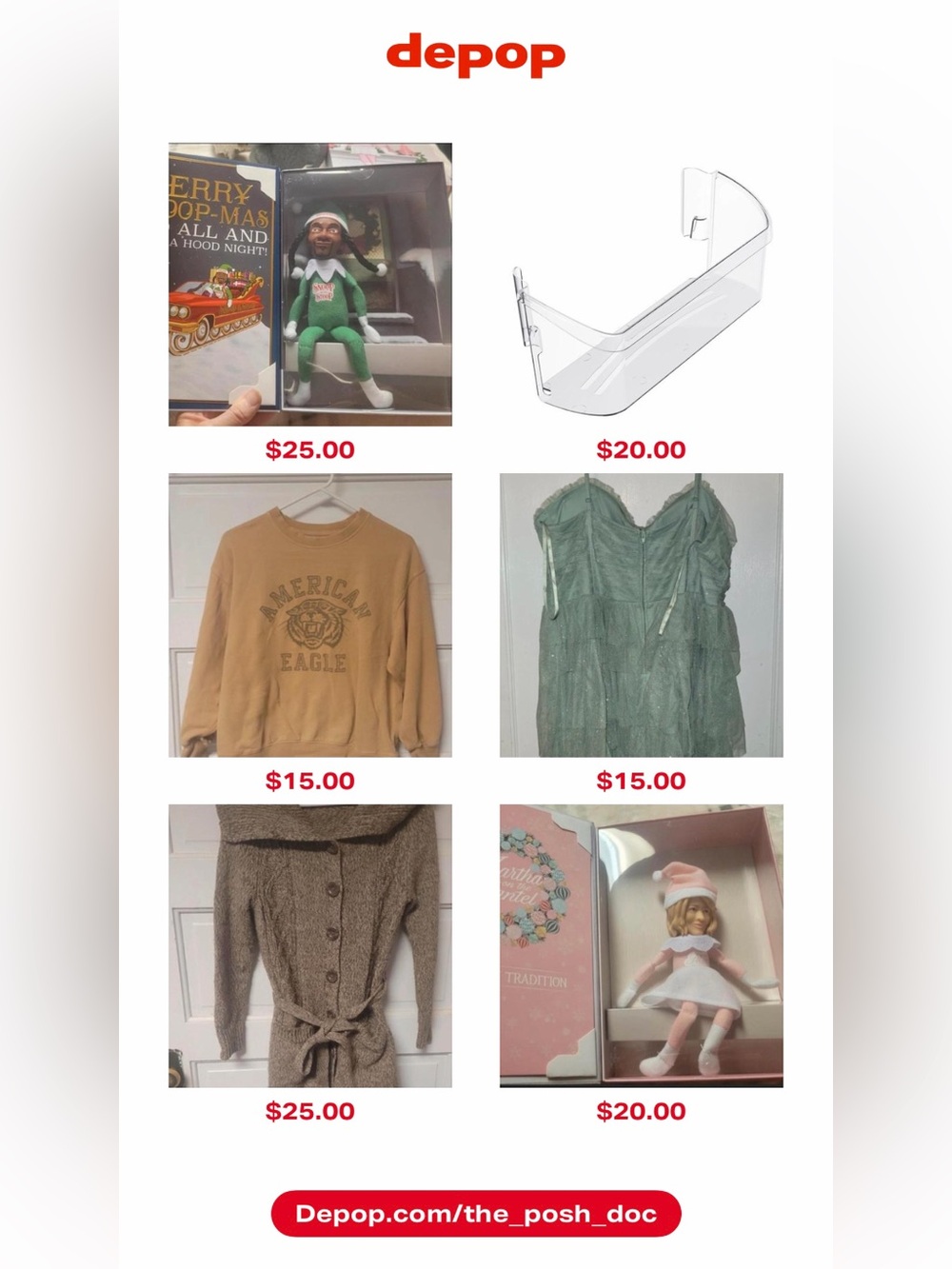 Follow The Posh Doc on Depop!!!! New deals every day